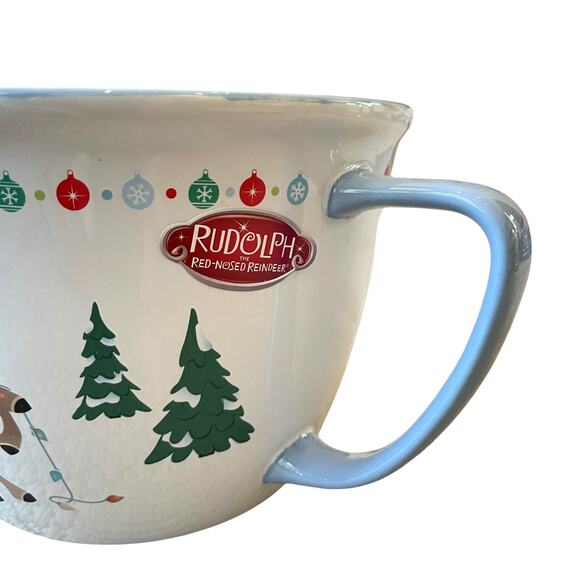 Rudolph The Red-Nosed Reindeer & Clarice Mixing Bowl w/ Spout Christmas NEW - Picture 10 of 15